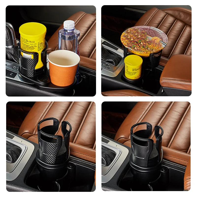 2 in 1 Car Cup Holder Expander 360 Degree Adjustable 2 in 1 Car Cup Holder Expander 360 Degree Adjustable